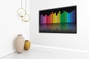 Ver imagem 4 de Quadro em Canvas  Sound Equalizer  40x60 Borda Infinita