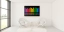 Ver imagem 1 de Quadro em Canvas Sound Equalizer 60x90 Borda Infinita