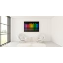 Ver imagem 1 de Quadro em Canvas  Sound Equalizer  80x120 Borda Infinita