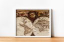 Ver imagem 4 de Quadro em Canvas Mundo no Século XVI 100x150 Borda Infinita