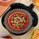 Ver mais imagens de Kit 2 Forma Silicone Reutilizável Antiaderente Air Fryer