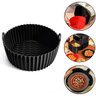 Kit 2 Forma Silicone Reutilizável Antiaderente Air Fryer - 2