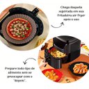 Ver imagem 3 de Kit 2 Forma Silicone Reutilizável Antiaderente Air Fryer