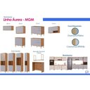 Ver imagem 5 de Kit Modulado 6 Peças Áurea CZ628 Cinamomo/Off White MGM