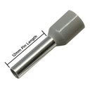 Ver imagem 3 de 500un Terminal Tubular Ilhós Conector 4,0mm Pré Isolado