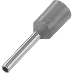 500un Terminal Tubular Ilhós Conector 4,0mm Pré Isolado - 4