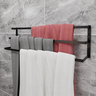 Kit 2 Un Suporte Porta Toalha de Banho Triplo Toalheiro - 1