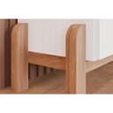 Ver imagem 6 de Quarto Infantil Completo Ternura 2 Peças (1 Cômoda + 1 Berço) Qi92 Branco/jequitiba - Henn