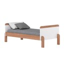 Ver mais imagens de Quarto Infantil Completo Ternura 2 Peças (1 Cômoda + 1 Berço) Qi92 Branco/jequitiba - Henn