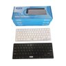 Mini Teclado Bluetooth Celular/pc/smart Tv - Preto/branco - 3
