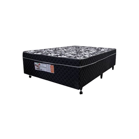 Cama Box Conjugado Casal Valência D33 Preto