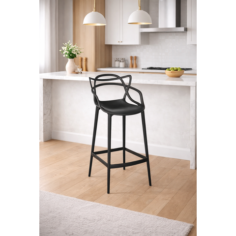 Banqueta Alta Allegra Design Cozinha/bancada