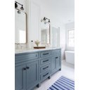 Ver imagem 5 de Espelho Retangular com Moldura Metal Decorativo Sala Hall Parede 70x50 Cm