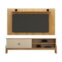 Ver imagem 2 de Rack Valdemóveis Ouro Preto Cinamomo | Off White