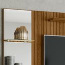 Ver imagem 5 de Home Painel para Tv até 55 Polegadas Rack Intense Freijó Ripado/off White