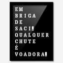 Ver imagem 1 de Quadro Decorativo em Briga de Saci 45 x 33 cm Los Quadros