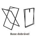 Ver imagem 6 de Mesa de Canto para Sala Dobrável com Bandeja Preto Fosco
