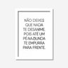 Quadro Decorativo Não Deixeis Que Nada Te Desanime Los Quadros - 1