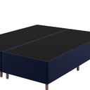 Ver imagem 2 de Base Box Queen Size Class (38x158x198cm) Turkey Azul - Casa Giulia