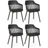 Kit 4 Cadeiras de Jantar Estofada Marcela - 1