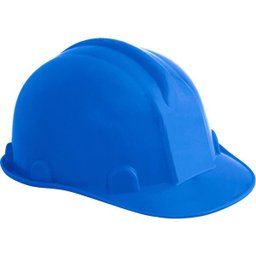 Capacete Aba Frontal Azul Com Carneira Plastica Classe B Ca - 1