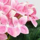 Ver imagem 5 de Hortênsia Rosa Claro Haste 32x18cm Flor Planta Artificial
