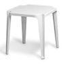 Mesa de Plastico Branca 70x70 - Certificado Inmetro - 1