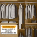 Ver imagem 4 de Guarda-Roupa Casal 2 Portas de Correr 188,5cm com 3 Gavetas Barcelona