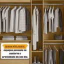 Ver mais imagens de Guarda-Roupa Casal 2 Portas de Correr 3 Gavetas Off White Cinamomo Barcelona
