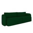 Ver imagem 5 de Sofá Living Sala de Estar Abel 220cm Bipartido Pés de Madeira Veludo Verde G33 - Gran Belo