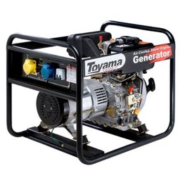 GERADOR TOYAMA DIESEL TDG4000BB 3,3KVA 220/110V 60HZ - 2