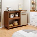 Ver imagem 1 de Balcão Cooktop 5 Bocas 1 Porta 1 Gaveta Chicago