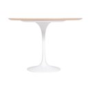 Ver imagem 2 de Mesa Saarinen Redonda Imbuia 150cm - Base Branca