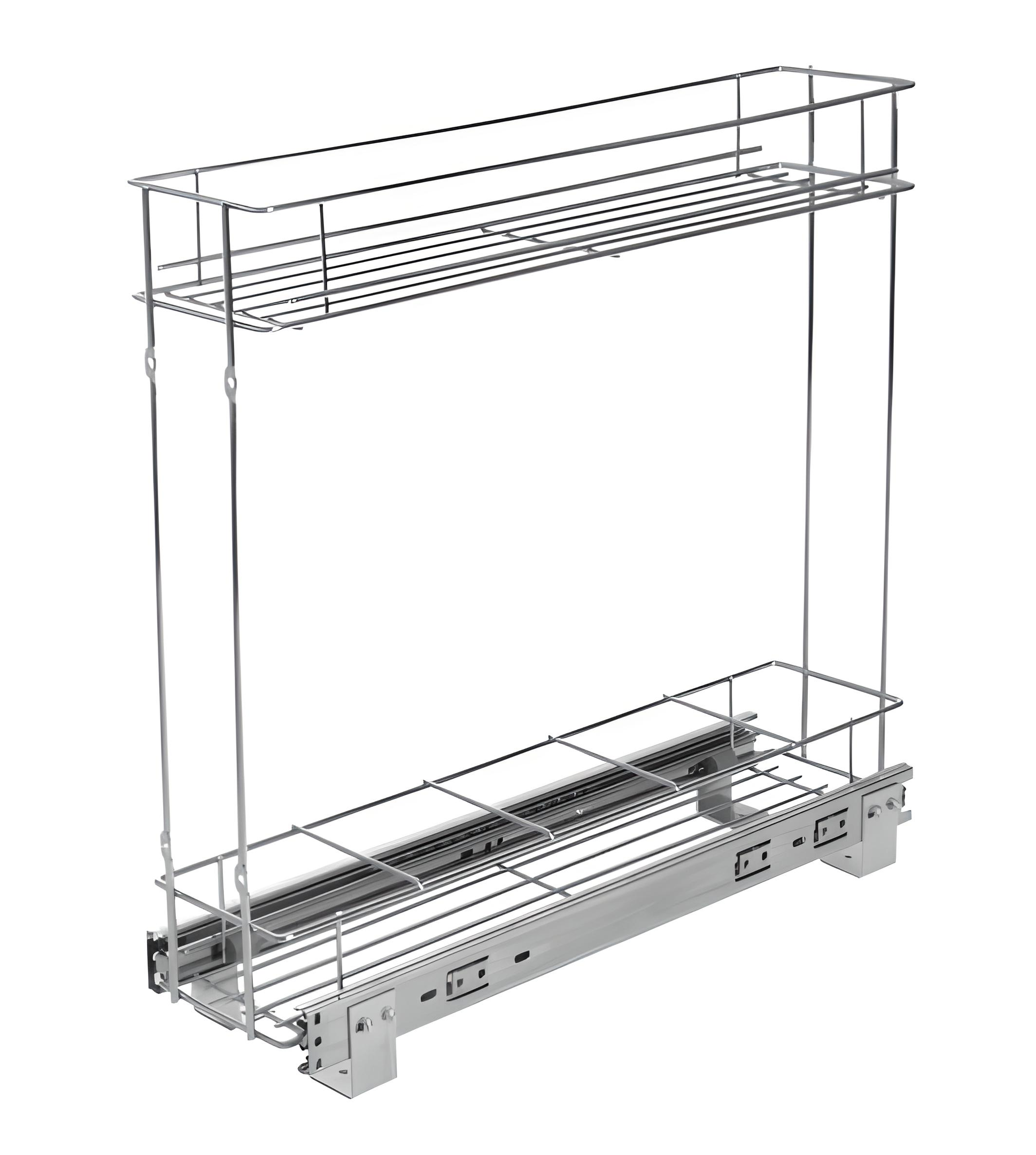 Porta Latas / Óleo Lateral 220x450x475mm Cromado 7204 Lightb - 1
