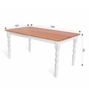 Ver imagem 4 de Conjunto Mesa Madeira Ciça c/4 Cadeiras em Madeira