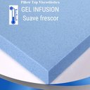Ver imagem 2 de Pillow Top Visco Nasa Gel Cristais de Energia Queen Aumar