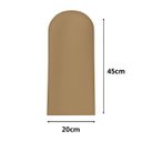 Ver imagem 2 de Cabeceira Nuvem Estofada Queen Size 8 Placas em Suede 45cm:areia