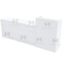 Ver imagem 4 de BALCÃO RECEPÇÃO EXPOSITOR 100% MDF M517.B (LOJA, ATENDIMENTO) MUNDI MOVEIS