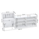 Ver imagem 5 de BALCÃO RECEPÇÃO EXPOSITOR 100% MDF M517.B (LOJA, ATENDIMENTO) MUNDI MOVEIS