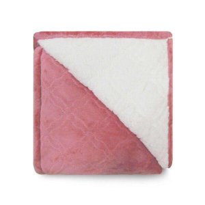 Cobertor Sherpa Glamour com Mangas Rossete Appel