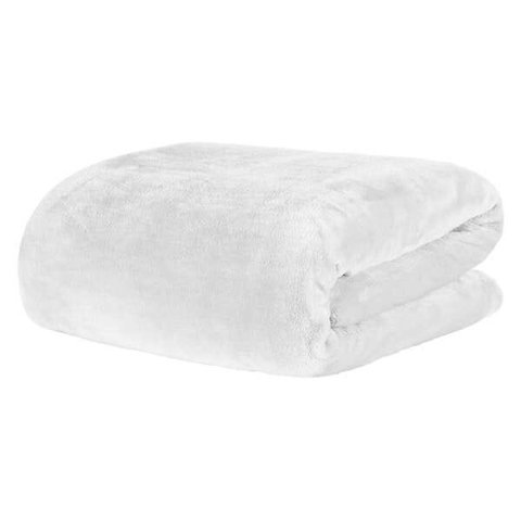 Cobertor/Manta Solteiro Blanket 300 Branco Kacyumara