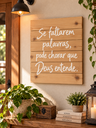 Ver imagem 1 de Quadro Decorativo Consolo de Deus