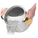 Ver imagem 1 de Espagueteira Tramontina Moderna Para Indução 24Cm Aço Inox