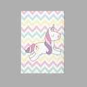 Ver imagem 2 de Quadro Decorativo Infantil - Pônei Mágico com Arco-íris