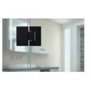 Ver imagem 3 de Dobradiça inox 180°1010 para porta e box vidro/vidro preta AGS 1010 preta