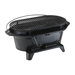 Churrasqueira De Ferro Fundido Campeira Santana - 1