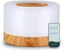 Ver imagem 2 de Difusor de Aromas, Umidificador de Ar Ultra-sônico 500ml, Difusor de Óleo Essencial, Abajur Led, (ma