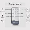 Ver imagem 3 de Difusor de Aromas, Umidificador de Ar Ultra-sônico 500ml, Difusor de Óleo Essencial, Abajur Led, (ma