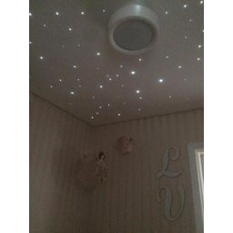 Kit 250 Noite Estrelada Fibra Ótica Efeito Estrelado Branco - 7