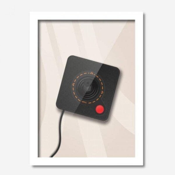 Quadro Decorativo Controle de Atari 45cmx33cm Los Quadros - 1
